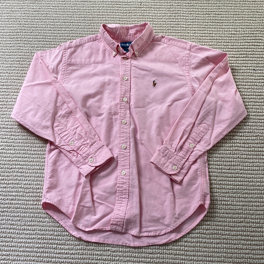 Boys polo button down